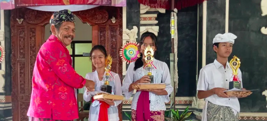 Bulan Bahasa Bali VI Tahun 2024 Desa Kukuh Kerambitan